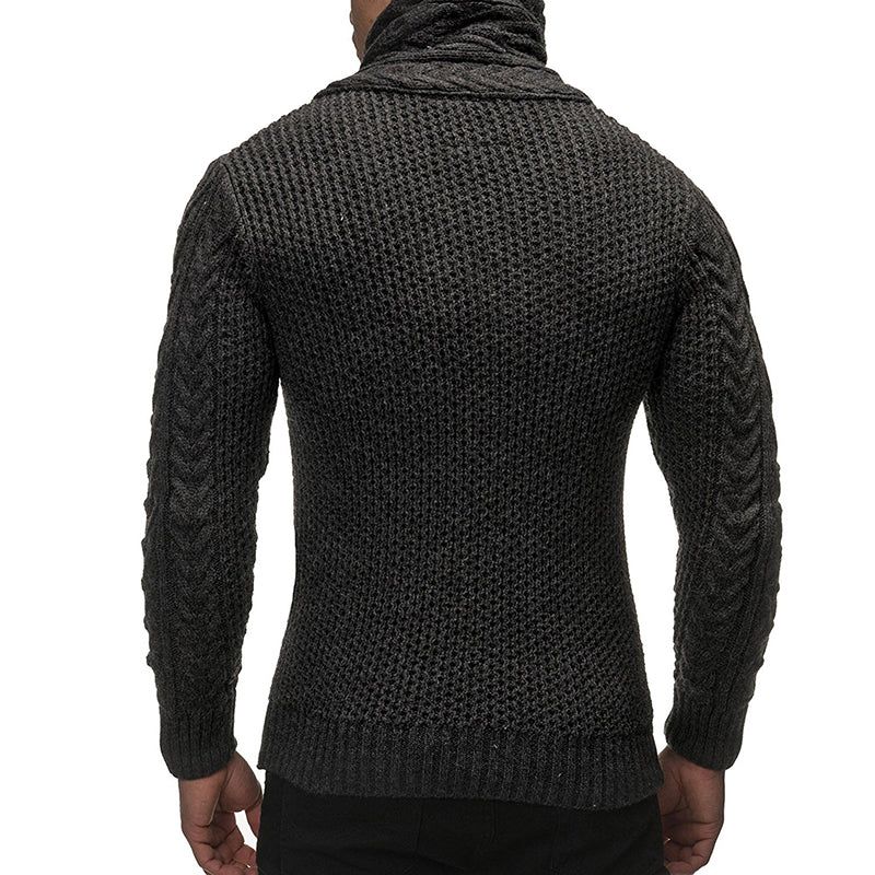 Gilet pour homme à col roulé | Un gilet pour homme stylé et décontracté
