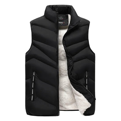 Gilet sans manches chaud en polaire