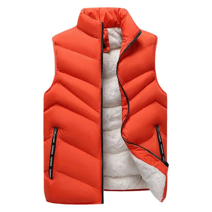 Gilet sans manches chaud en polaire