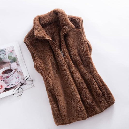 Gilet sans manches chaud et polyvalent