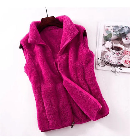 Gilet sans manches chaud et polyvalent