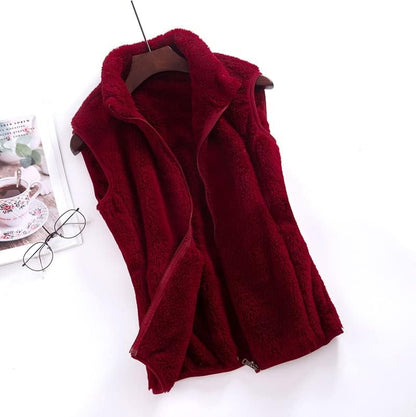 Gilet sans manches chaud et polyvalent