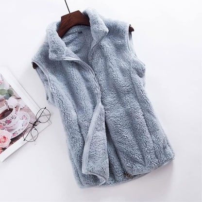 Gilet sans manches chaud et polyvalent