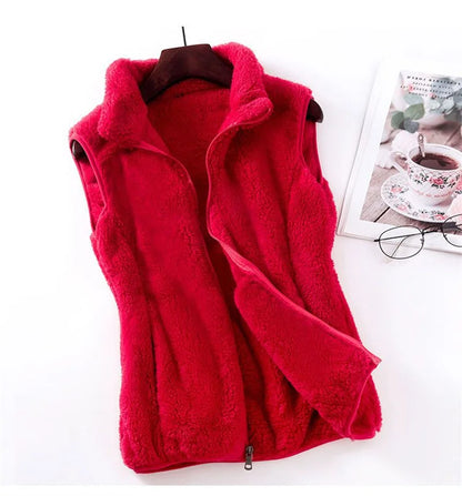 Gilet sans manches chaud et polyvalent