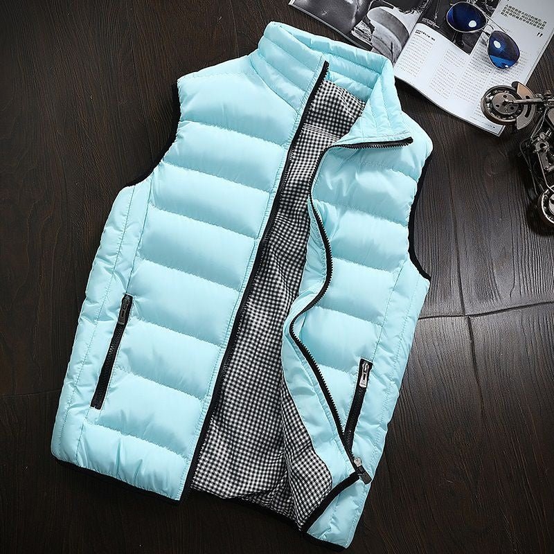 Gilet sans manches doublé et imperméable pour homme – style et fonctionnalité