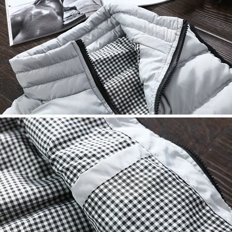 Gilet sans manches doublé et imperméable pour homme – style et fonctionnalité