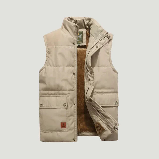 Gilet sans manches élégant pour homme | léger et polyvalent