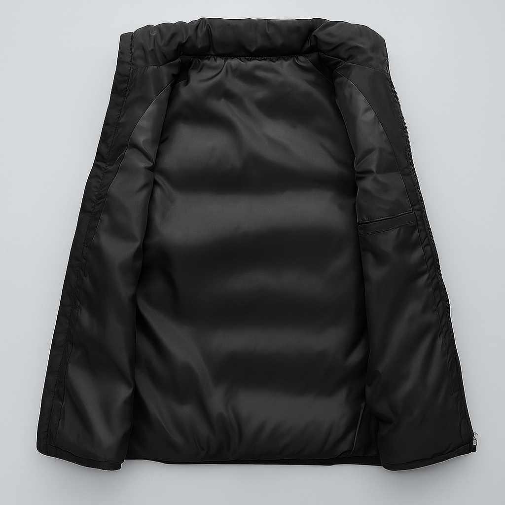 Gilet sans manches matelassé léger pour homme