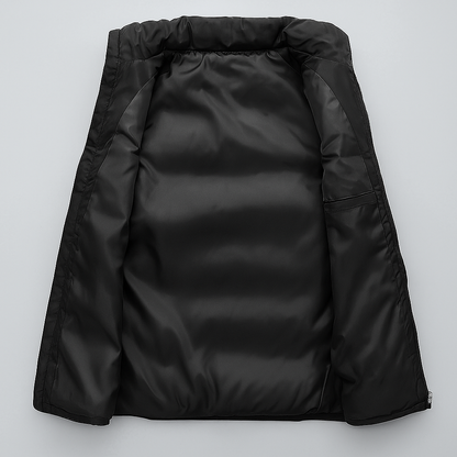 Gilet sans manches matelassé léger pour homme