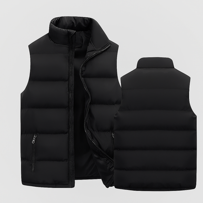 Gilet sans manches matelassé léger pour homme