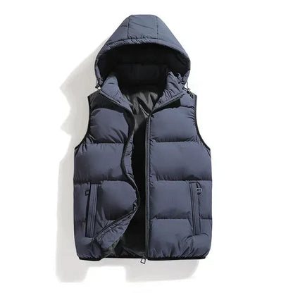 Gilet sans manches matelassé pour homme