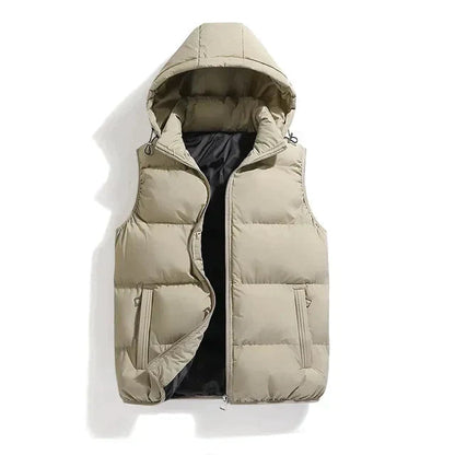Gilet sans manches matelassé pour homme