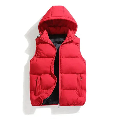 Gilet sans manches matelassé pour homme