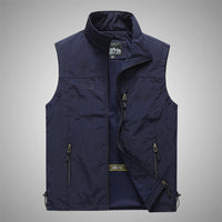 Gilet sans manches outdoor confortable pour homme