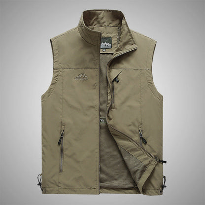 Gilet sans manches outdoor confortable pour homme