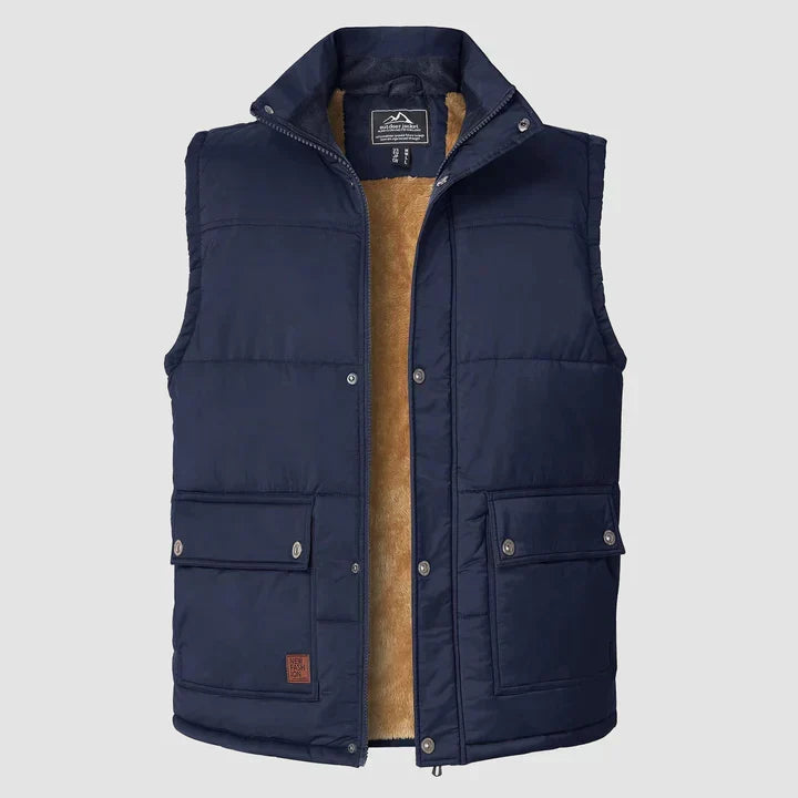 Gilet sans manches pour homme | pratique avec poches