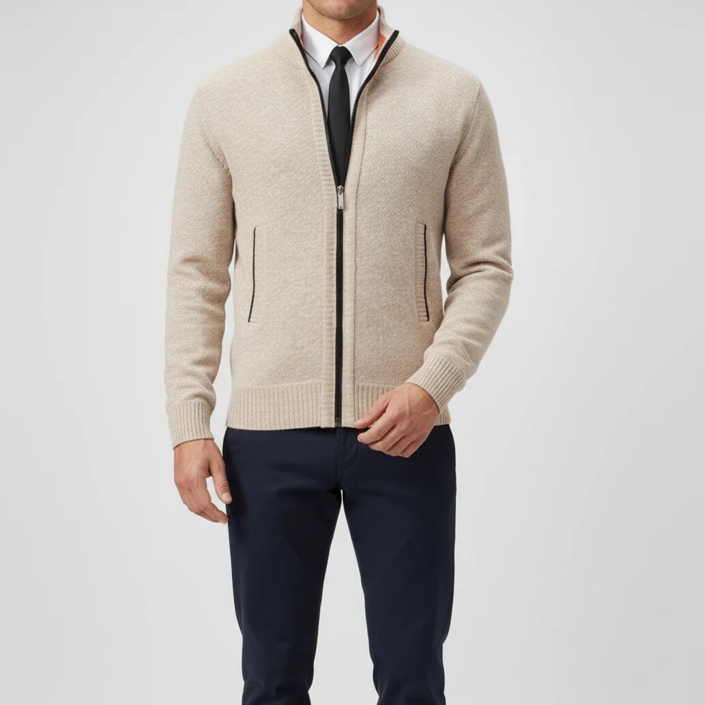 Gilet zippé pour homme