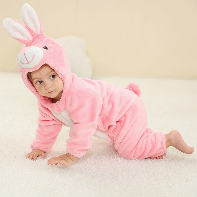Grenouillère bébé à capuche confortable – douce chaleur hivernale