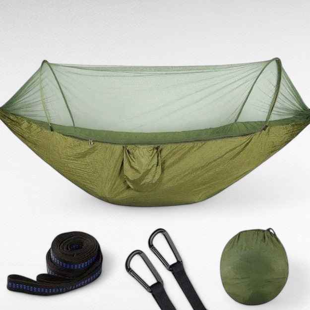 Hamac de camping pour l'extérieur avec moustiquaire intégrée