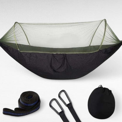 Hamac de camping pour l'extérieur avec moustiquaire intégrée