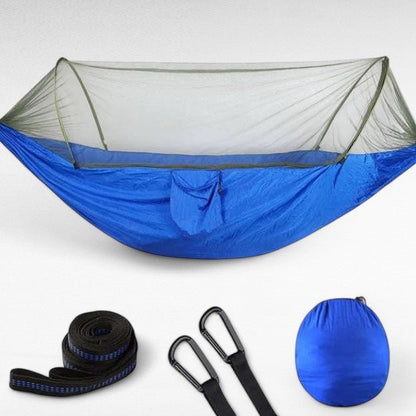 Hamac de camping pour l'extérieur avec moustiquaire intégrée