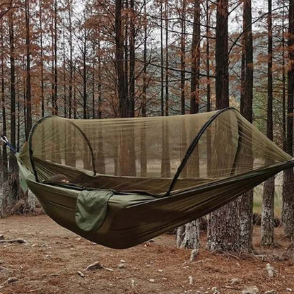 Hamac de camping pour l'extérieur avec moustiquaire intégrée