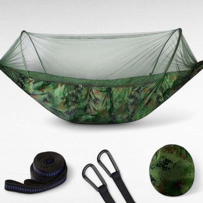 Hamac de camping pour l'extérieur avec moustiquaire intégrée
