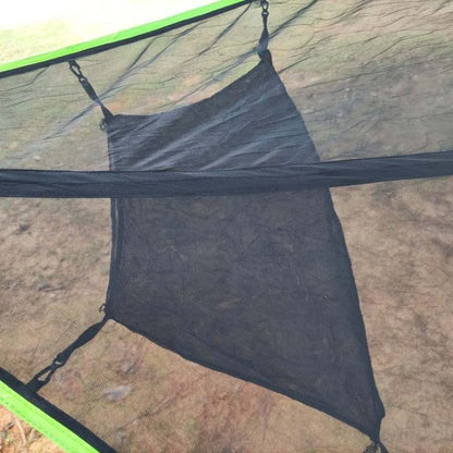 Hamac de camping triangulaire en filet pour la détente en plein air