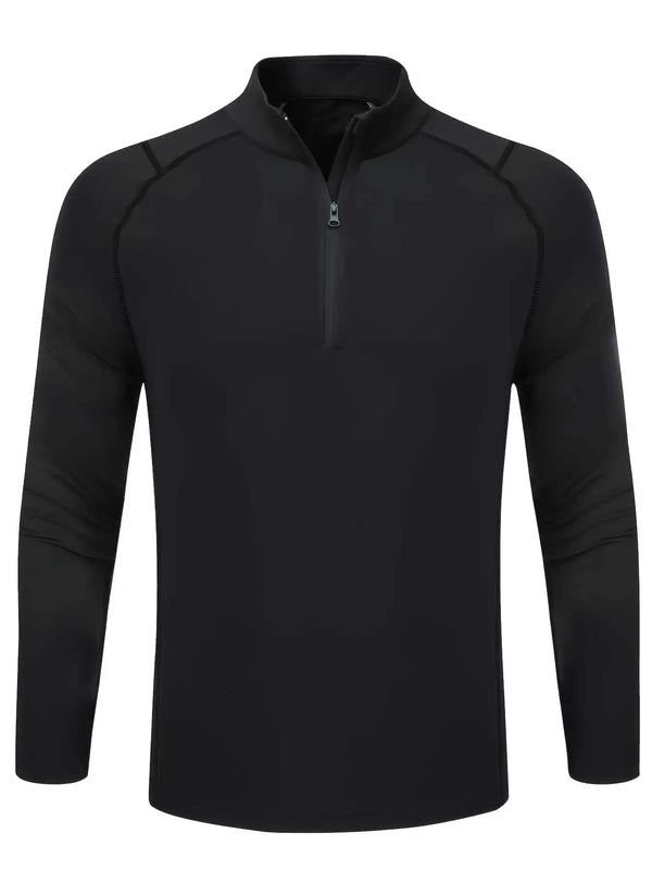 Haut de sport performant à demi-zip pour homme