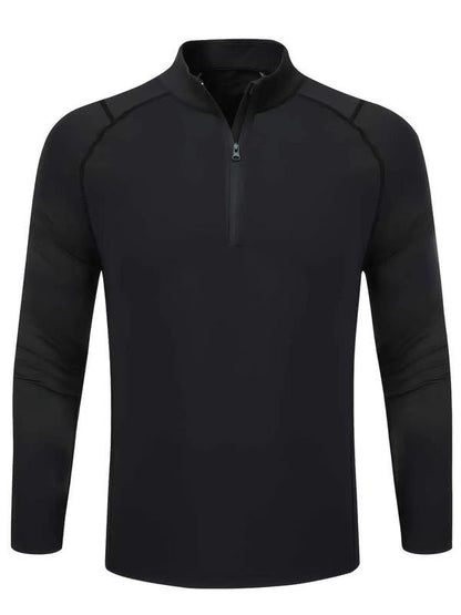 Haut de sport performant à demi-zip pour homme