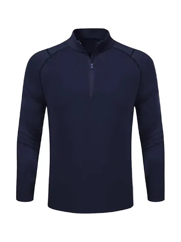 Haut de sport performant à demi-zip pour homme