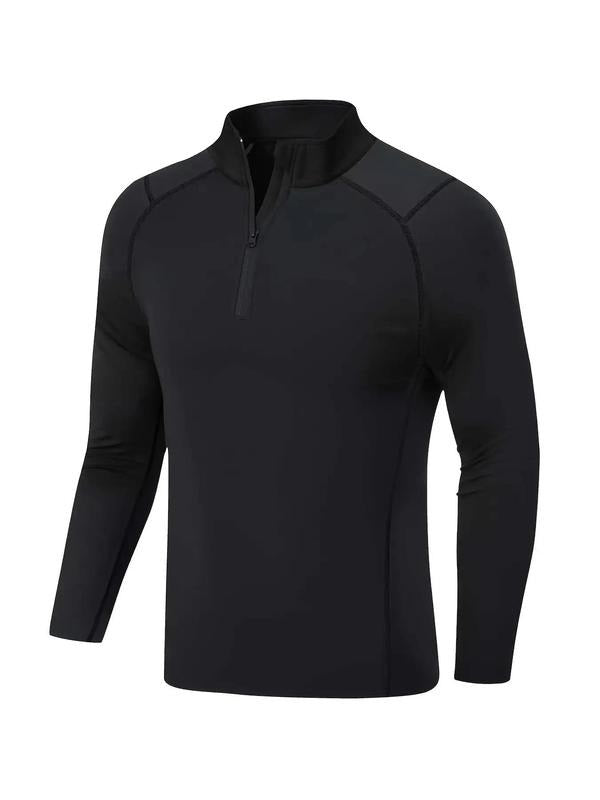 Haut de sport performant à demi-zip pour homme