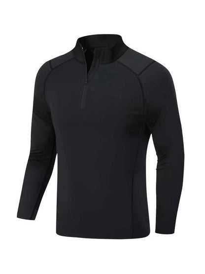Haut de sport performant à demi-zip pour homme