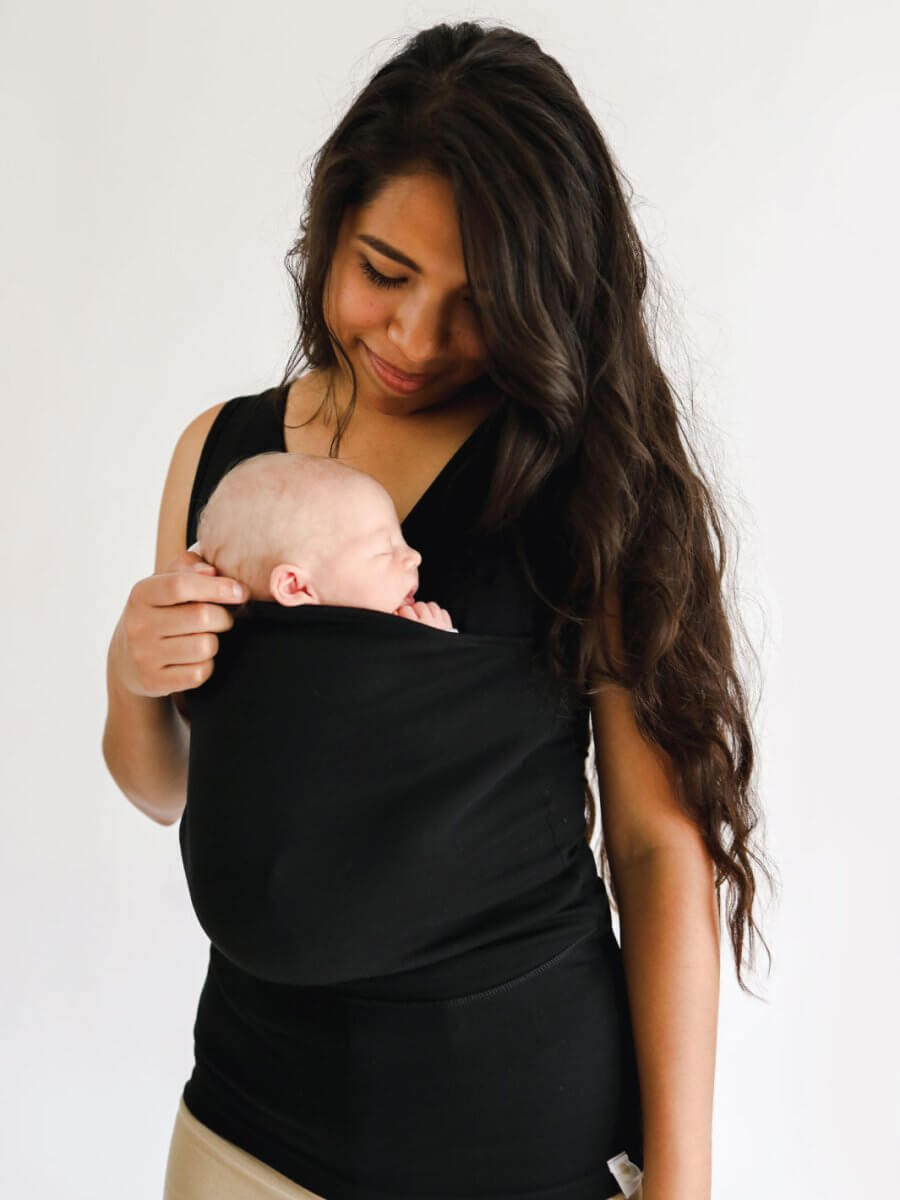 Haut porte-bébé: facile à enfiler et d’allaitement