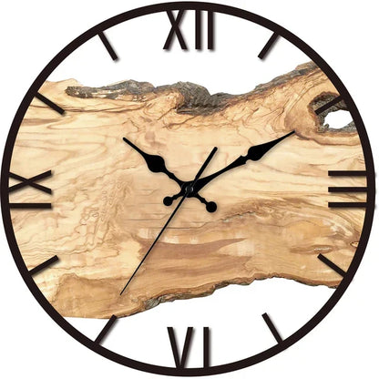 Horloge murale en acrylique transparent | design moderne - silencieuse - installation facile