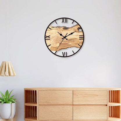 Horloge murale en acrylique transparent | design moderne - silencieuse - installation facile