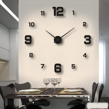 Horloge murale moderne grand format