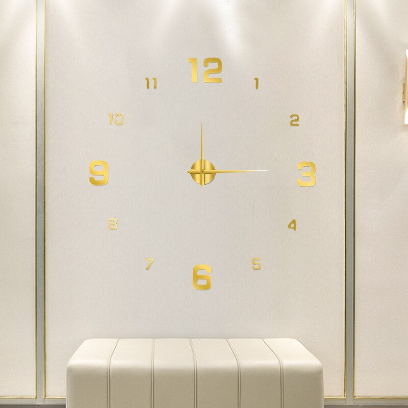 Horloge murale moderne grand format