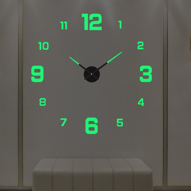 Horloge murale moderne grand format