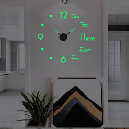 Horloge murale moderne grand format