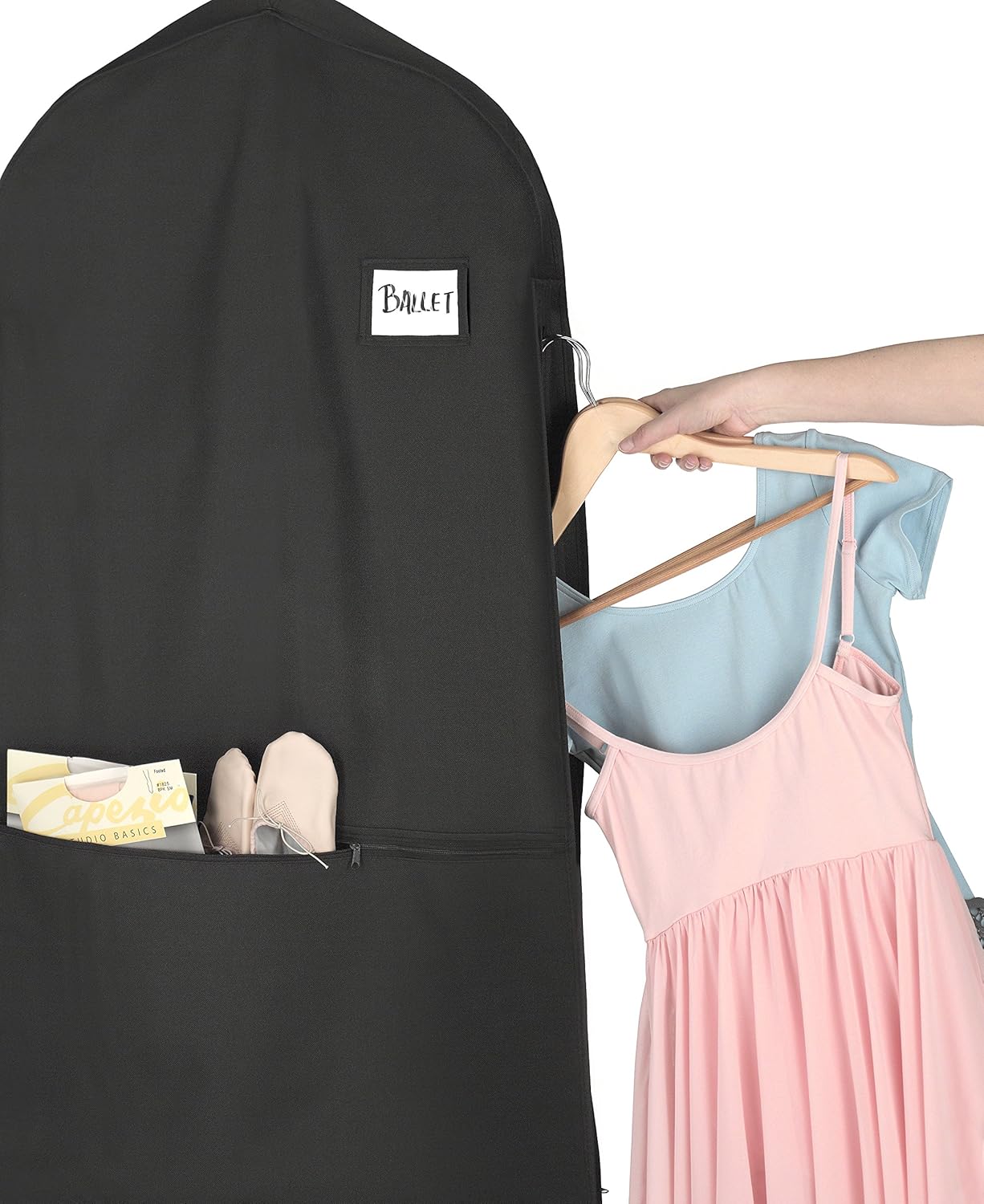 Housse à vêtements de voyage unisexe zippée et déperlante