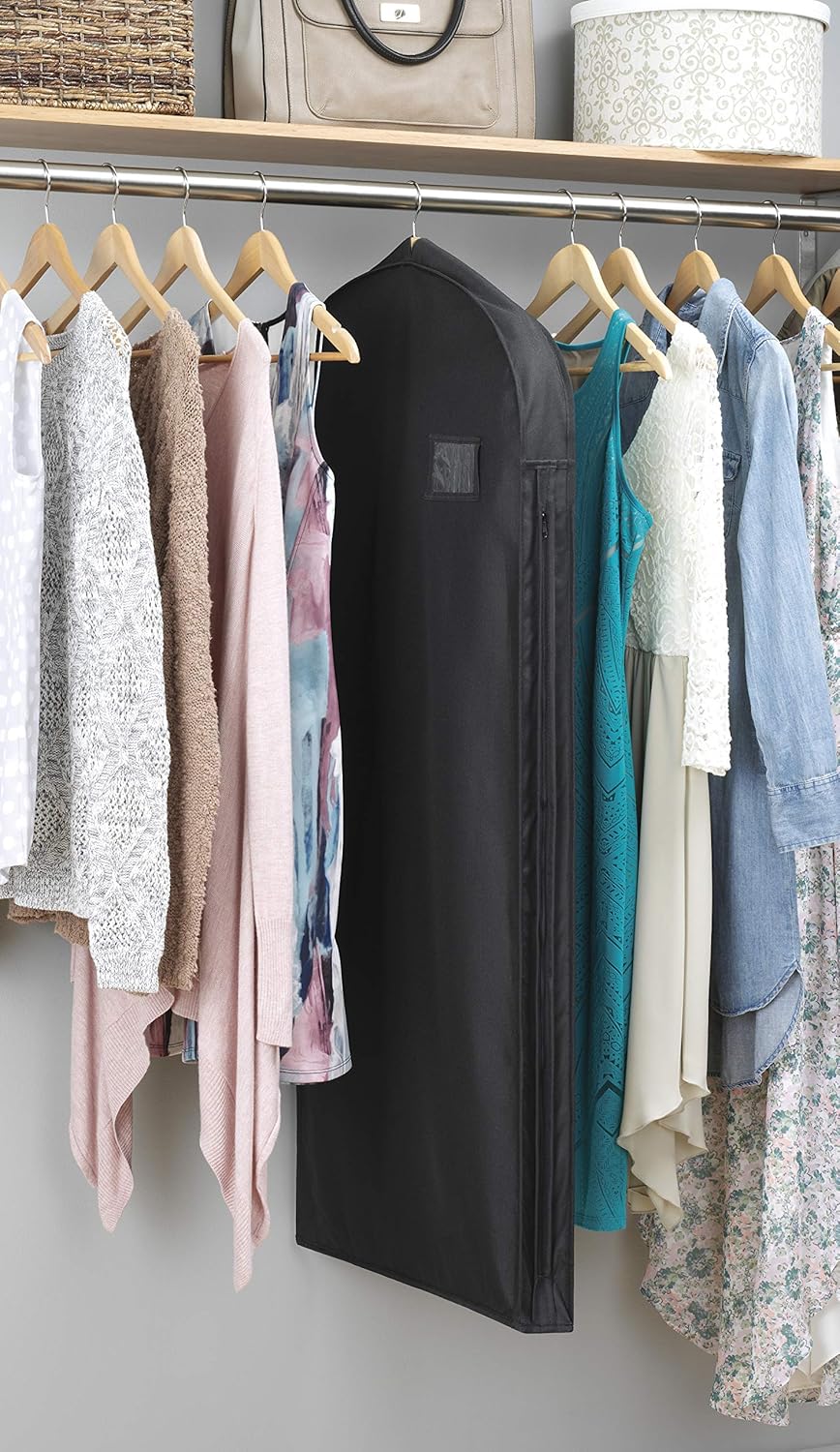 Housse à vêtements de voyage unisexe zippée et déperlante
