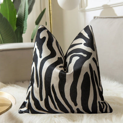 Housse de coussin de luxe dorée
