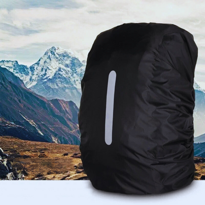 Housse de pluie imperméable pour sac à dos - unisexe, réfléchissante et réglable