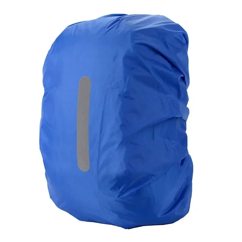 Housse de pluie imperméable pour sac à dos - unisexe, réfléchissante et réglable