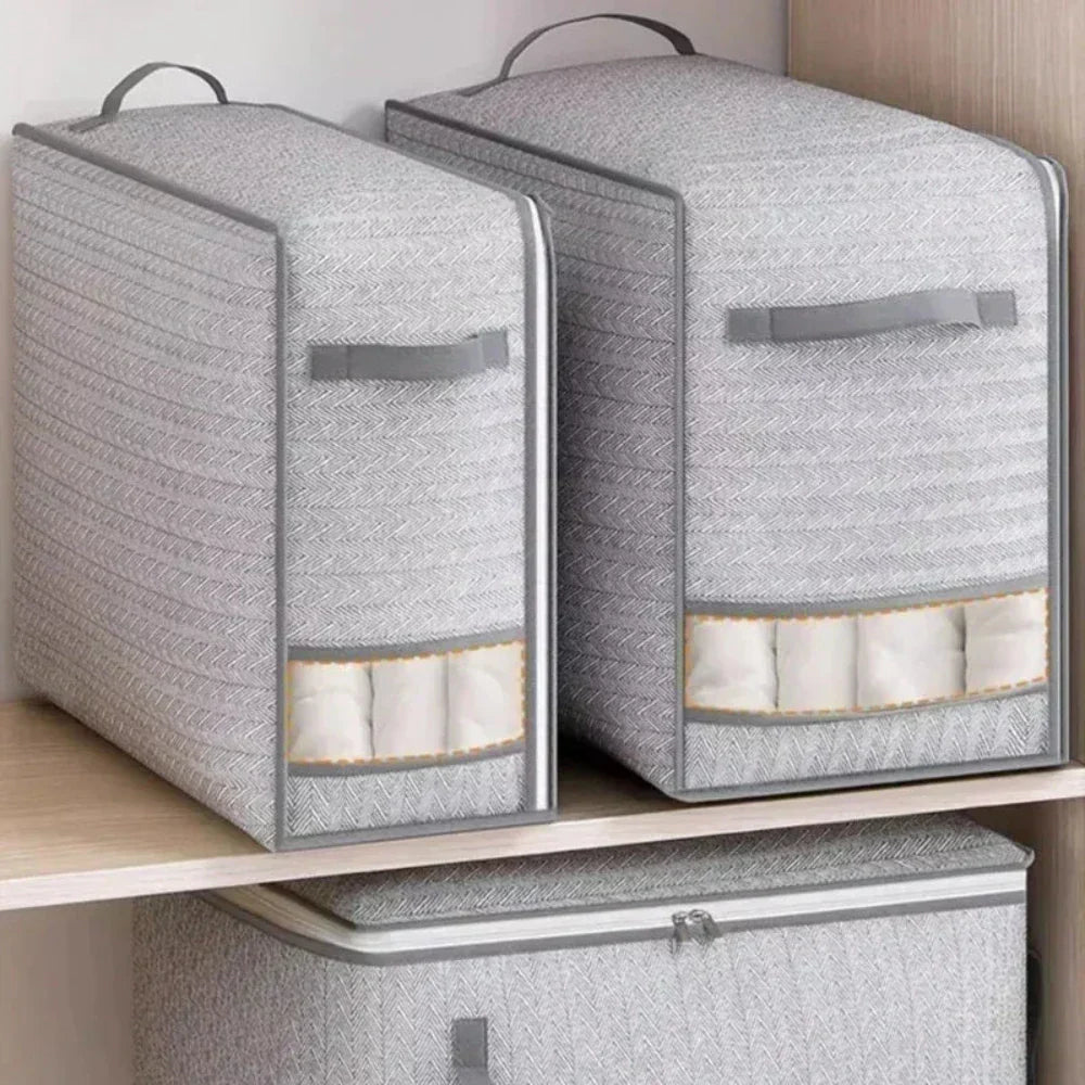 Housses de rangement ultra-résistantes pour couettes et couvertures