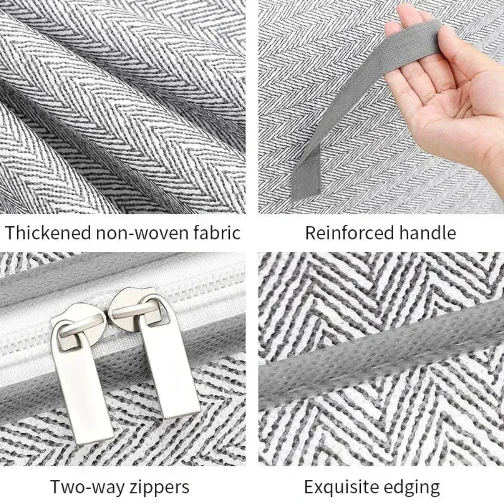 Housses de rangement ultra-résistantes pour couettes et couvertures