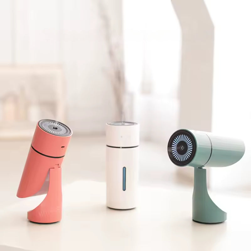 Humidificateur de voyage à ultrasons rechargeable avec éclairage LED