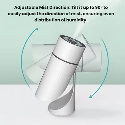 Humidificateur de voyage à ultrasons rechargeable avec éclairage LED