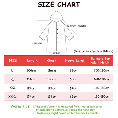 Imperméable long noir élégant